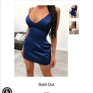 Lauras Boutique Selena Dress (NAVY)